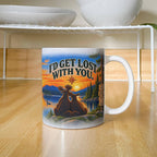"Up North" I'd Get Lost With You Ceramic Mug