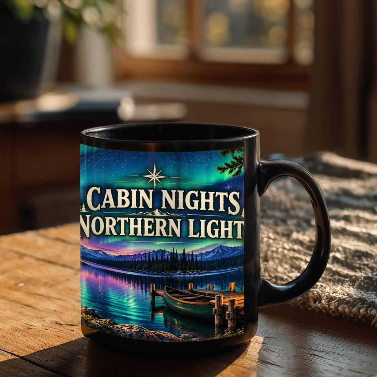 Northern Lights Ceramic Mug from our "Northern Lights" collection