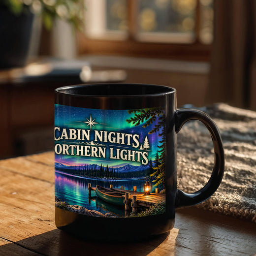 Northern Lights Ceramic Mug from our "Northern Lights" collection