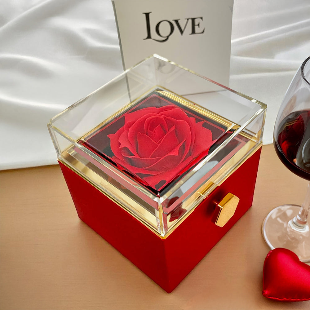 Chapters Cross - Daughter Birthday Necklace with Rose Box